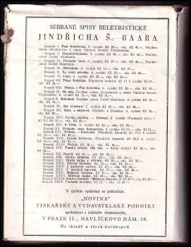 Jindřich Šimon Baar: Paní komisarka