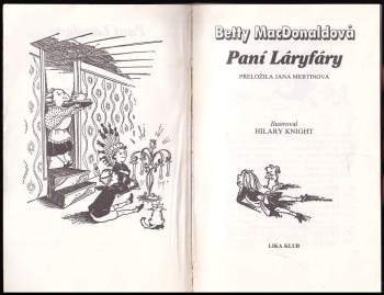 Betty MacDonald: Paní Láryfáry