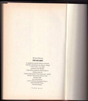 Richard Rhodes: Páni nad smrtí