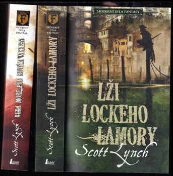 Scott Lynch: Páni parchanti KOMPLET Díl 1-2 Lži Lockeho Lamory + Rudá moře pod rudými nebesy