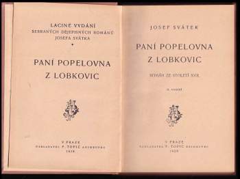 Josef Svátek: Paní Popelovna z Lobkovic