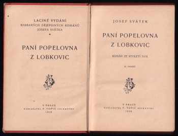 Josef Svátek: Paní Popelovna z Lobkovic