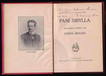 Josef Braun: Paní Sibylla