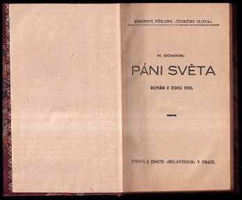 Hans Dominik: Páni světa