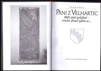 Vilém Knoll: Páni z Velhartic