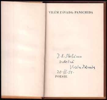 Vilém Závada: Panichida