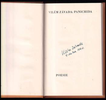 Vilém Závada: Panichida