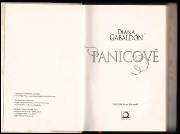 Diana Gabaldon: Panicové