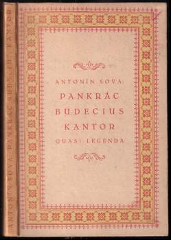 Pankrác Budecius, kantor