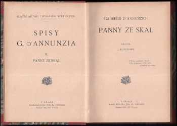 Gabriele <<d'>>Annunzio: Panny ze skal