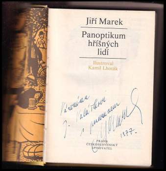 Jiří Marek: Panoptikum hříšných lidí