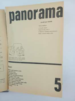 Jaroslav Seifert: Panorama, KOMPLETNÍ ROČNÍK 17-18 + Panorama, NEKOMPLETNÍ ROČNÍK XIX