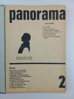 Jaroslav Seifert: Panorama, KOMPLETNÍ ROČNÍK 17-18 + Panorama, NEKOMPLETNÍ ROČNÍK XIX