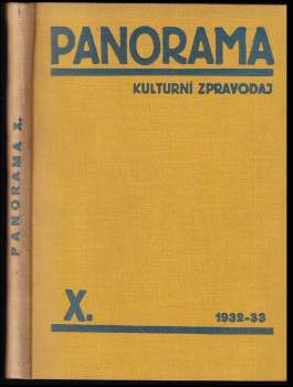 Panorama - kulturní zpravodaj ROČNÍK 10, 10 čísel