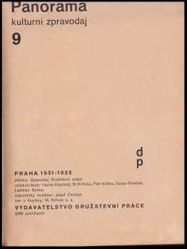 Ladislav Sutnar: Panorama Ročník 9. + Ročník 10. kulturní zpravodaj