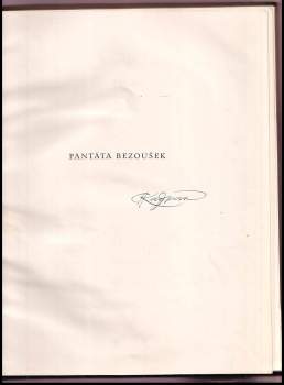 Karel Václav Rais: Pantáta Bezoušek