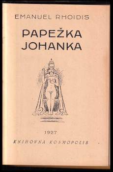 Emanuel Rhoidis: Papežka Johanka