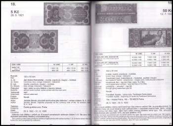Jan Bajer: Papírová platidla Československa 1919-1993, České republiky, Slovenské republiky 1993-1999