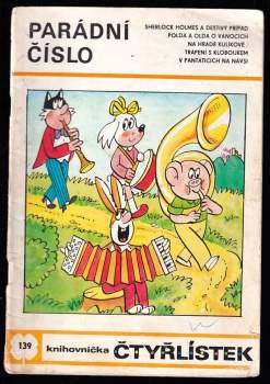 Ljuba Štíplová: Parádní číslo - Čtyřlístek 139