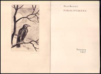 Petr Bezruč: Paralipomena