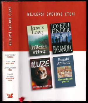 Nejlepší světové čtení : Paranoia + Mlčící stíny + Iluze + Nesmrtelné pouto
