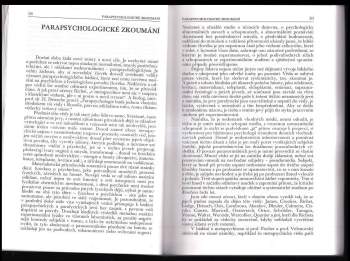 Břetislav Kafka: Parapsychologie