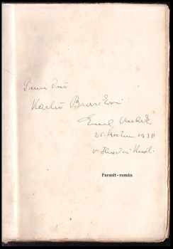 Emil Vachek: Parasit