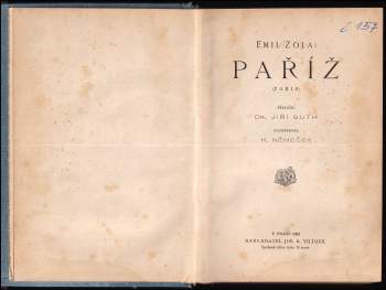 Émile Zola: Paříž