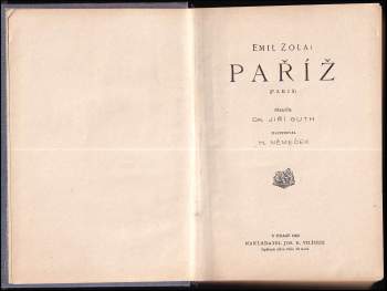 Émile Zola: Paříž