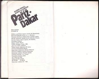 Radek Fencl: Paříž-Dakar