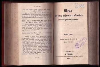 Karolina Světlá: Paříž v Americe - 1. díl + Paříž v Americe - 2. díl + Kříž u potoka 1. VYDÁNÍ + Obraz světa slovanského s hlediště politicko-národního + Jiří z Poděbrad