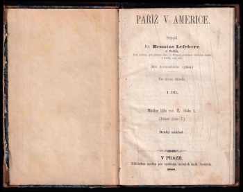 Edouard Laboulaye: Paříž v Americe - 1. díl