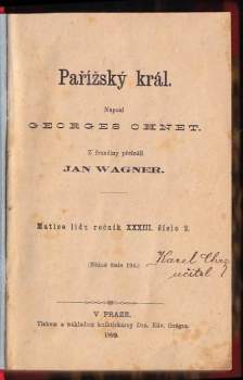 Georges Ohnet: Pařížský král