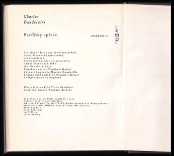Charles Baudelaire: Parížsky spleen