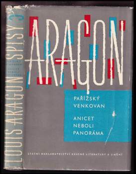Louis Aragon: Pařížský venkovan ; Anicet, neboli, Panoráma