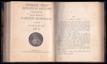 Alexandre Dumas: Pařížští Mohykáni