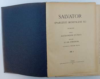 Alexandre Dumas: Pařížští Mohykáni II-  Salvator: Díl 1-2