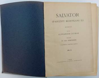 Alexandre Dumas: Pařížští Mohykáni II-  Salvator: Díl 1-2