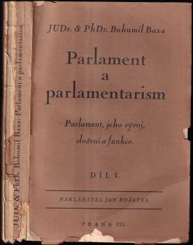 Parlament a parlamentarism