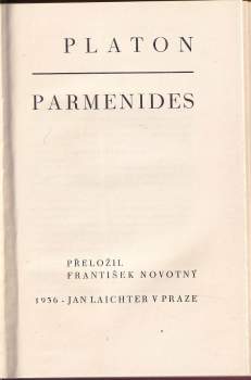 Platón: Parmenides