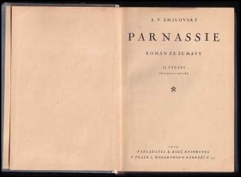 Alois Vojtěch Šmilovský: Parnassie
