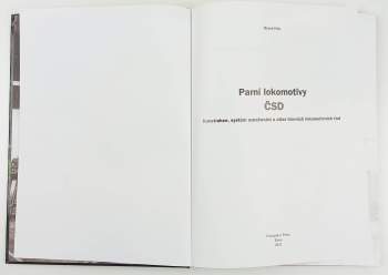 Hynek Palát: Parní lokomotivy ČSD