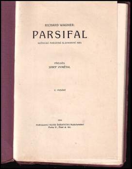 Richard Wagner: Parsifal