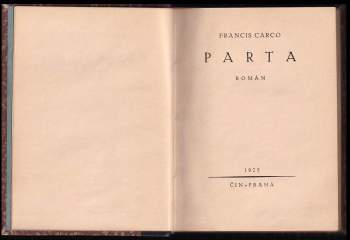 Francis Carco: Parta
