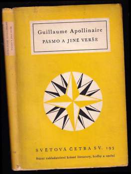 Guillaume Apollinaire: Pásmo a jiné verše