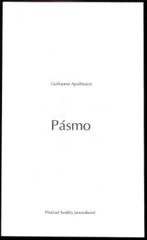 Guillaume Apollinaire: Pásmo