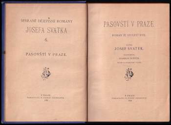 Josef Svátek: Pasovští v Praze