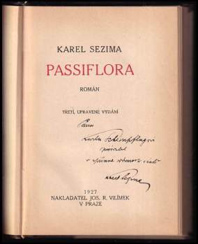 Karel Sezima: Passiflora