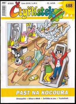 Past na kocoura, Čtyřlístek 688