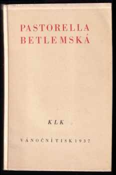 Pastorella betlemská